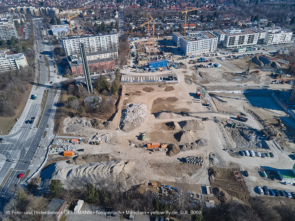 09.03.2022 - Baustelle PANDIONVERDE in Neuperlach 